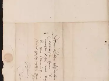 Paul Fabricius zasílá městské radě v Olomouci další zprávu o postupu prací na obnově orloje a sděluje, že o velikonočních svátcích nebo brzy poté přicestuje do Olomouce, žádá proto o ubytování. Vídeň, 4. dubna 1574. Archiv města Olomouce, fond Zlomky registratur 1426–1786 (1890), M-1-1, inv. č. 4479.